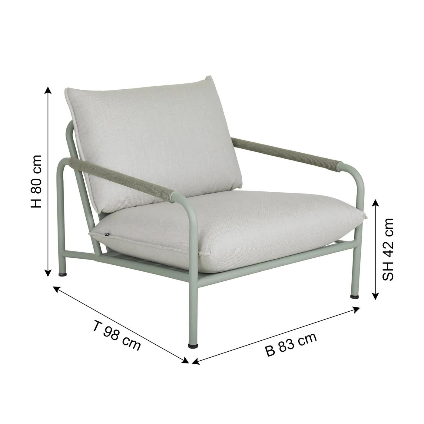 BRAFAB Gartensessel MAGNARP