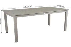 BRAFAB Gartentisch LOMMA