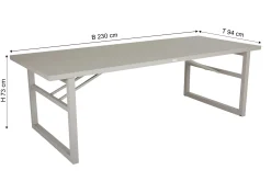 BRAFAB Gartentisch VEVI