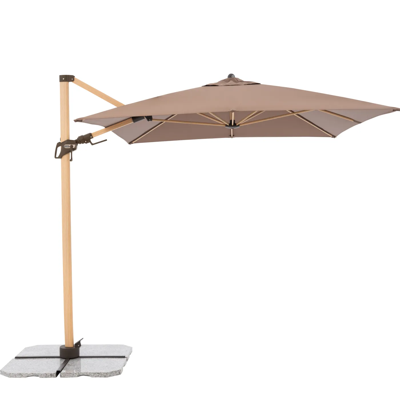 DOPPLER Sonnenschirm ALU WOOD ULTRA