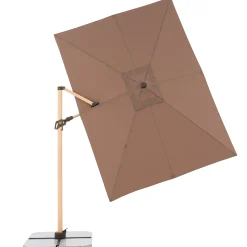 DOPPLER Sonnenschirm ALU WOOD ULTRA