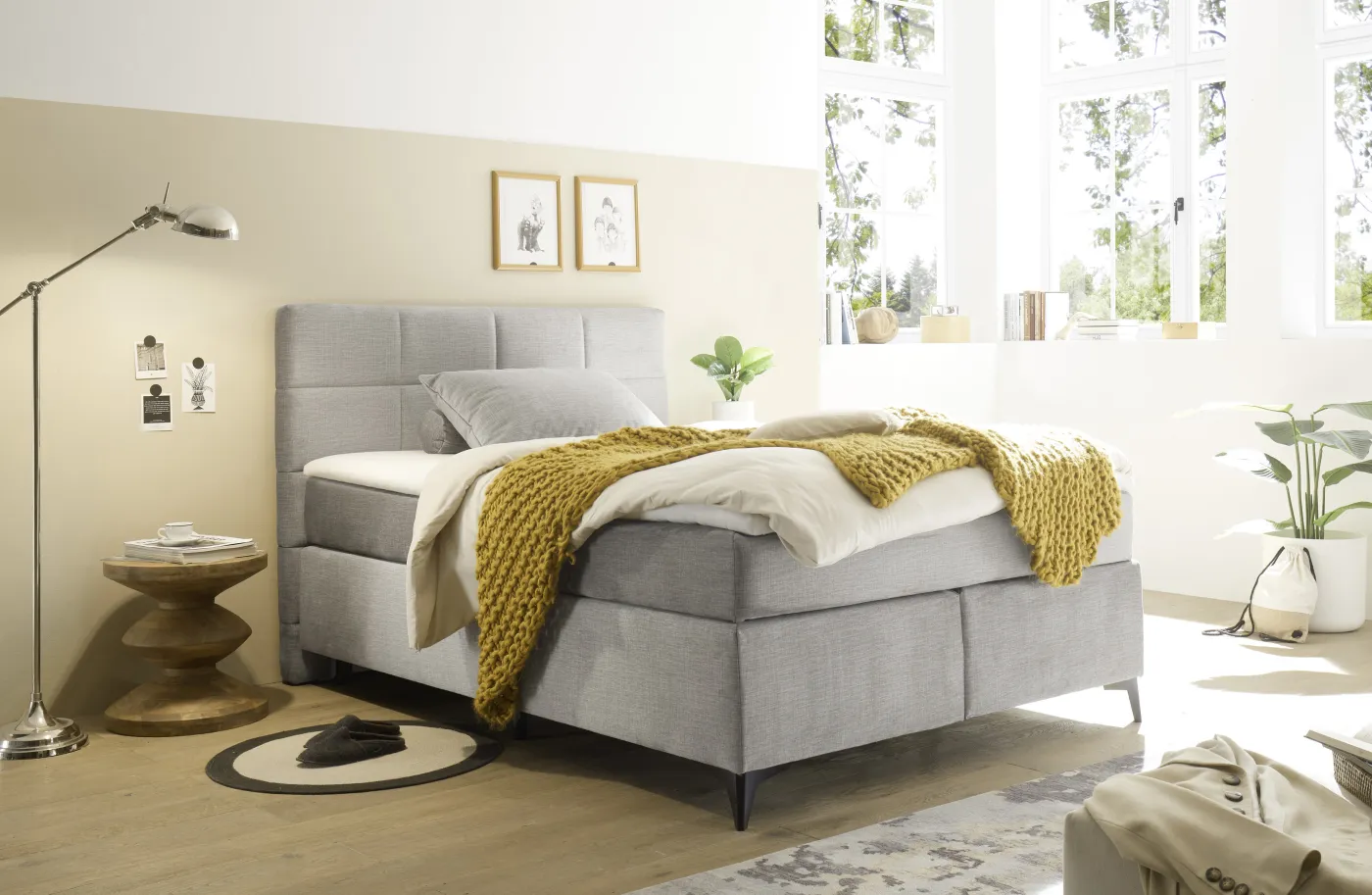 ED LIFESTYLE Boxspringbett NAVARRA