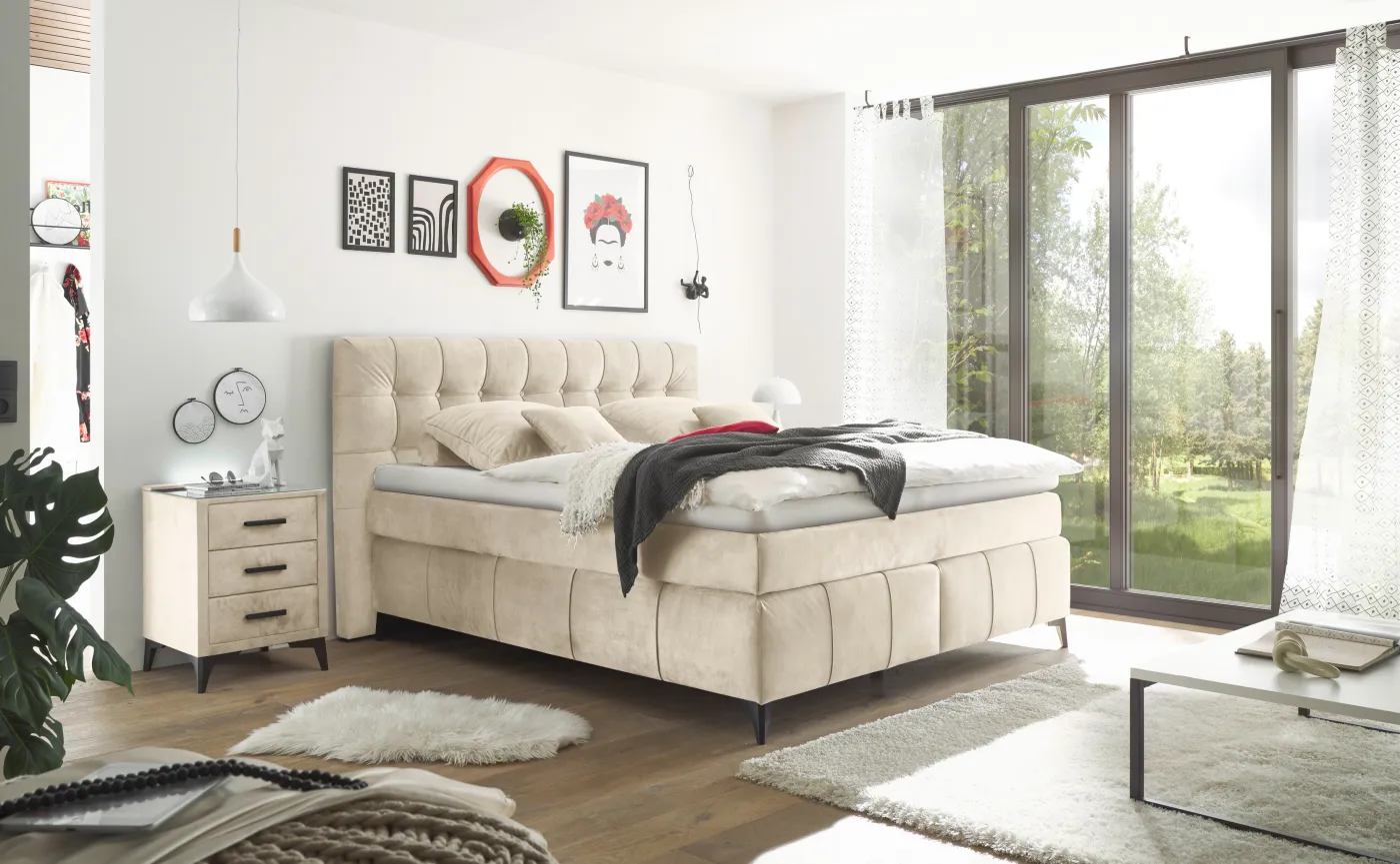 ED LIFESTYLE Boxspringbett OREGON