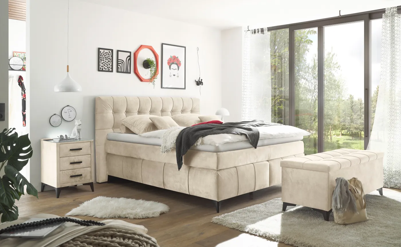 ED LIFESTYLE Boxspringbett OREGON