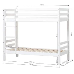 HOPPEKIDS Etagenbett ECO DREAM