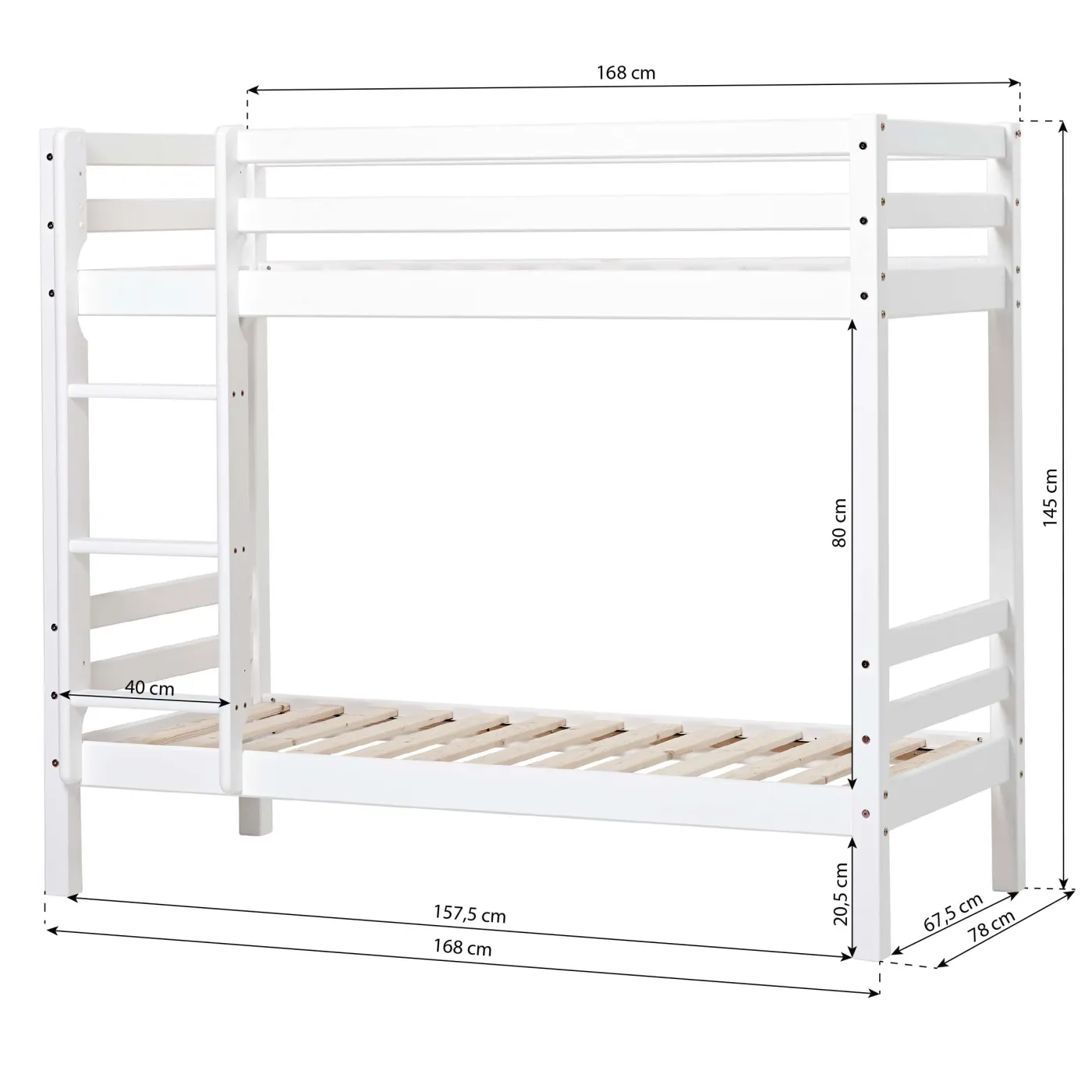 HOPPEKIDS Etagenbett ECO DREAM
