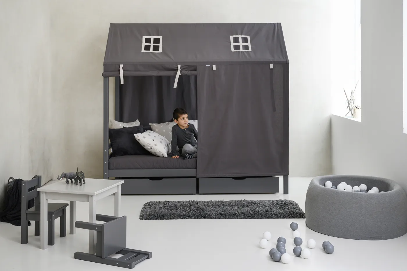 HOPPEKIDS Vorhang-Set PETS