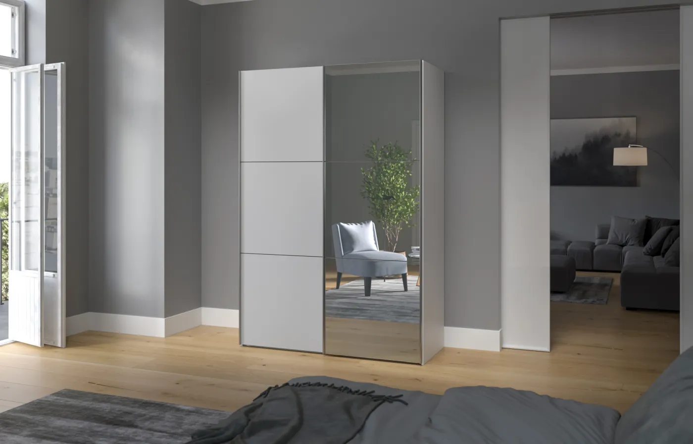 JUTZLER Kleiderschrank SLIDELINE