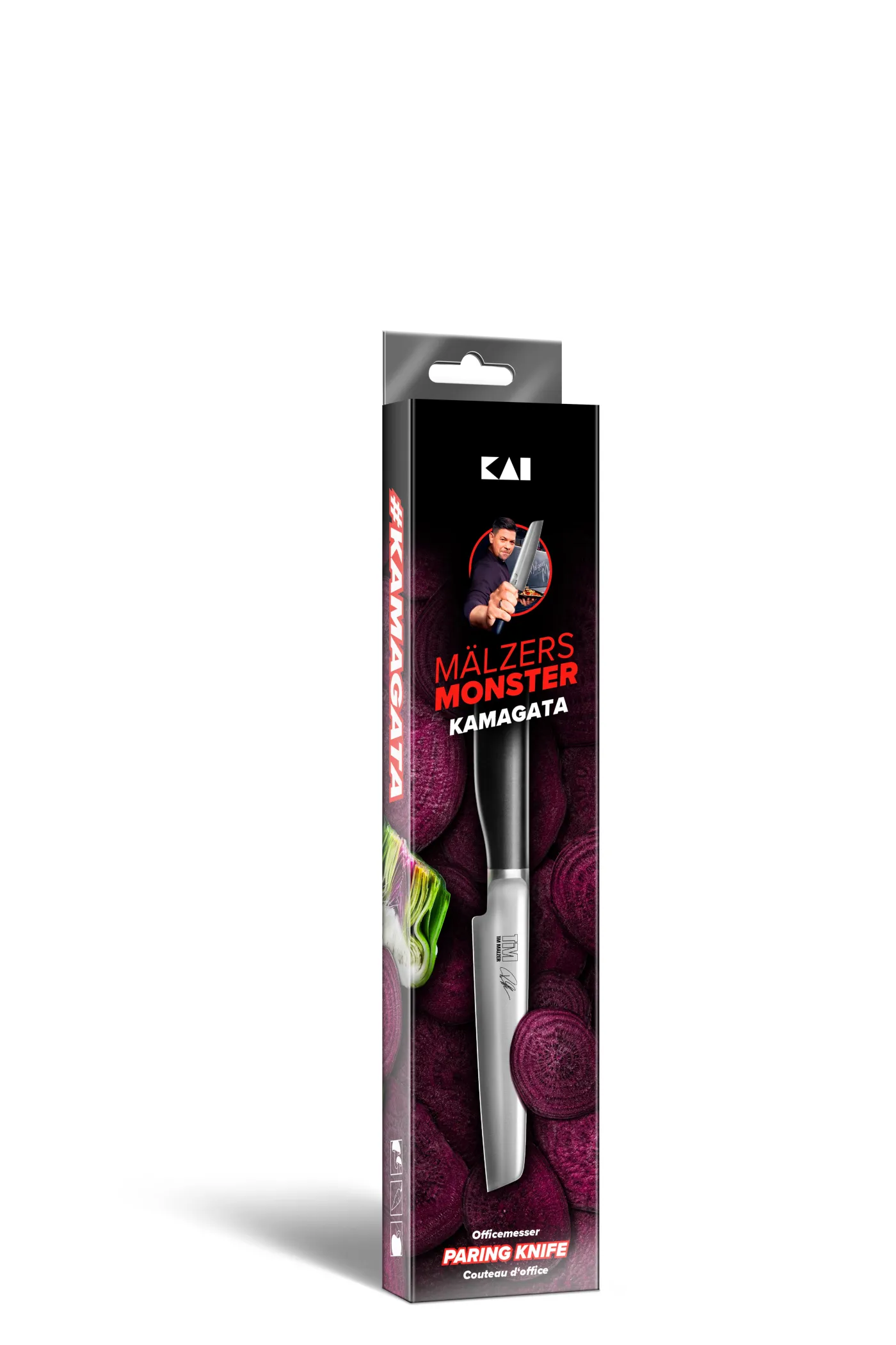 KAI Officemesser 3.5" (9,0 cm) Tim Mälzer Kamagata