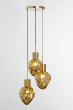KARE Hängeleuchte SUPERNOVA AMBER TRE
