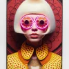KARE LED-Bild FANCY BLONDE LADY