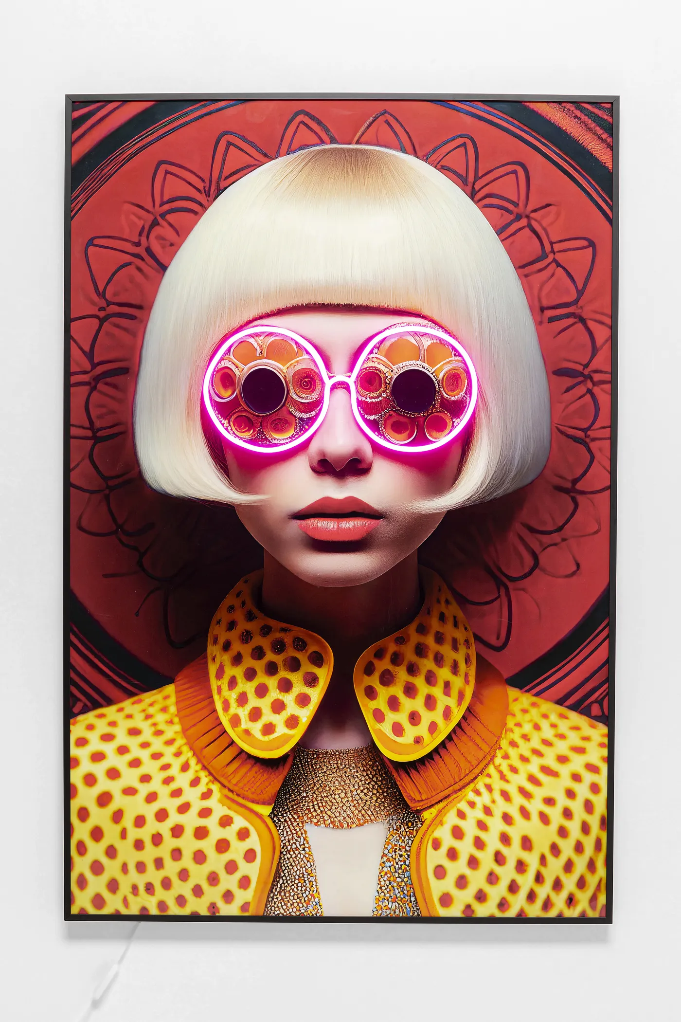 KARE LED-Bild FANCY BLONDE LADY