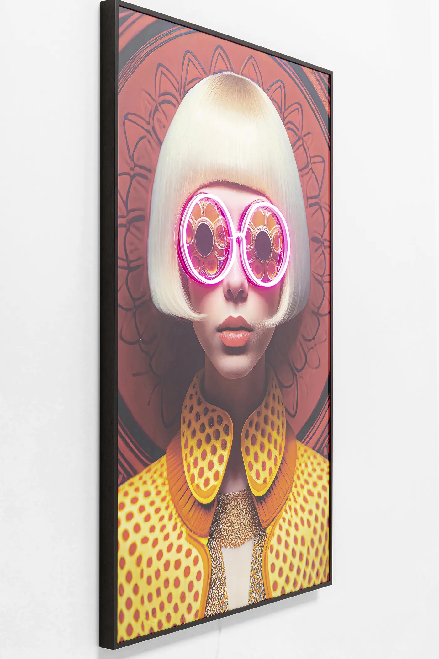 KARE LED-Bild FANCY BLONDE LADY