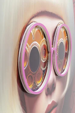 KARE LED-Bild FANCY BLONDE LADY