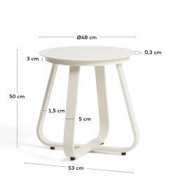 KAVE HOME Beistelltisch Outdoor TAMARIS
