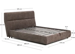 KAVE HOME Bett DAFRA