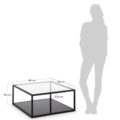 KAVE HOME Couchtisch BLACKHILL
