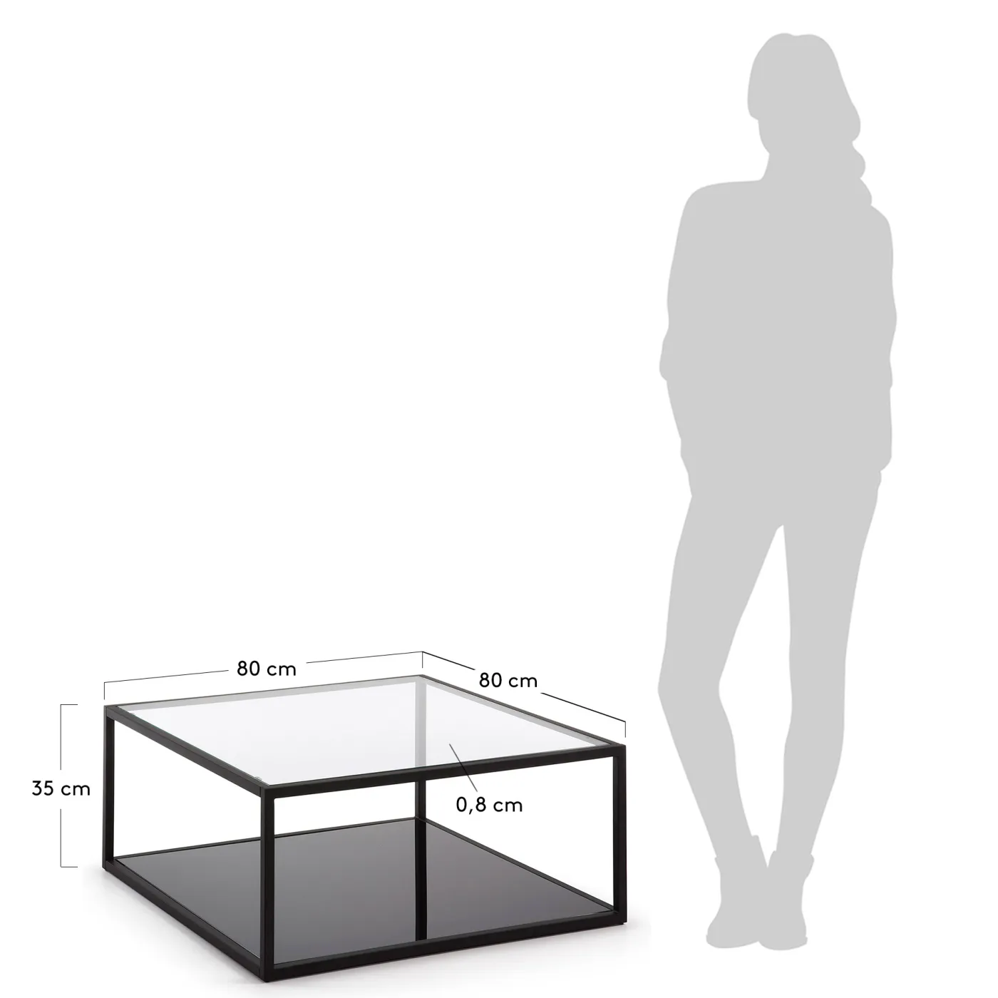 KAVE HOME Couchtisch BLACKHILL