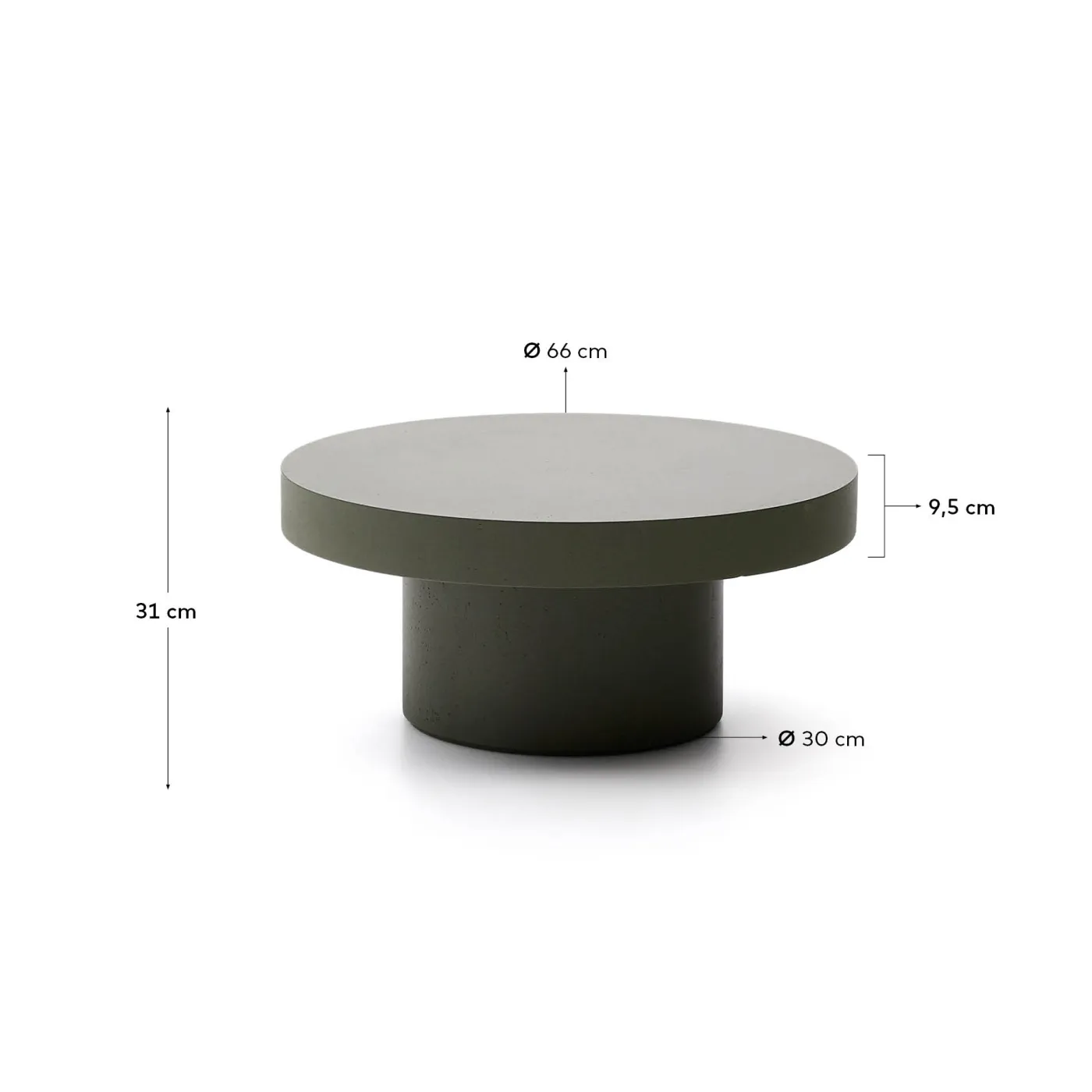 KAVE HOME Couchtisch Outdoor AIGUABLAVA