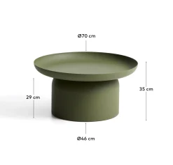 KAVE HOME Couchtisch Outdoor ARCOLA