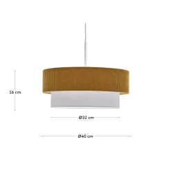 KAVE HOME Deckenleuchte BIANELLA