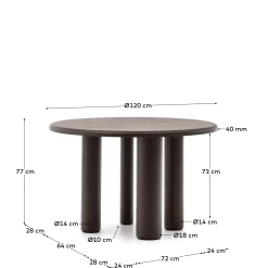 KAVE HOME Esstisch MAILEN