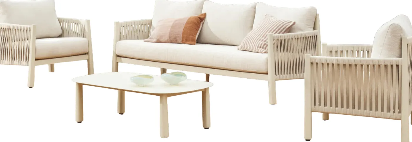 KAVE HOME Gartenlounge-Set ALERIA
