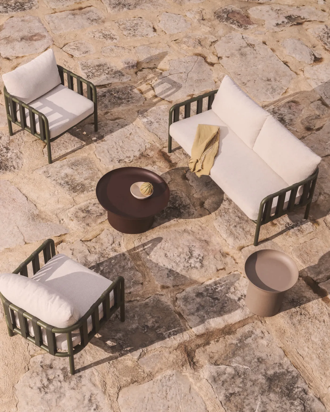 KAVE HOME Gartenlounge-Set OMALA