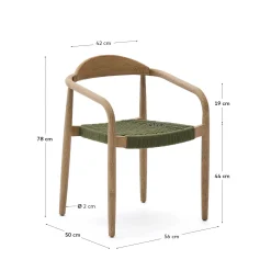 KAVE HOME Gartenstuhl NINA