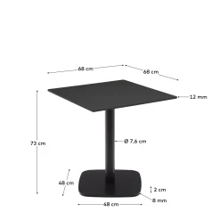 KAVE HOME Gartentisch DINA