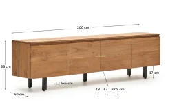 KAVE HOME Lowboard UXUE