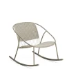 KAVE HOME Schaukelstuhl Outdoor ATRANI