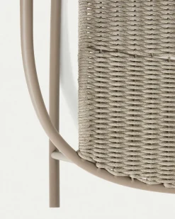 KAVE HOME Schaukelstuhl Outdoor ATRANI