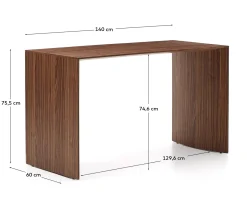 KAVE HOME Schreibtisch LITTO