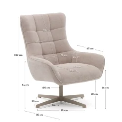 KAVE HOME Sessel TERYL