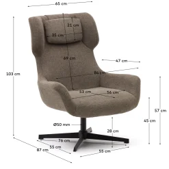 KAVE HOME Sessel ZALINA