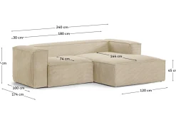 KAVE HOME Sofa BLOK