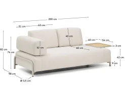 KAVE HOME Sofa COMPO