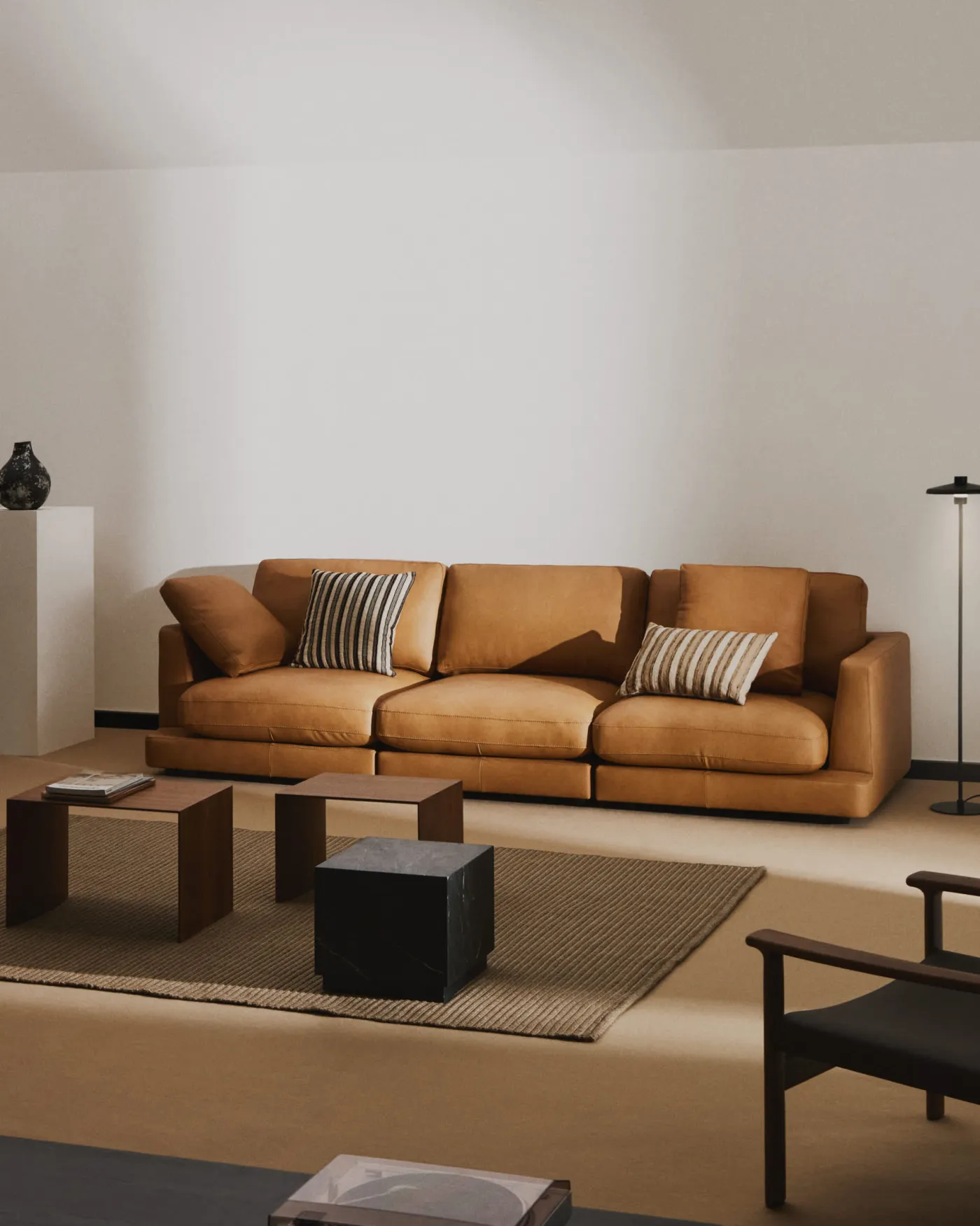 KAVE HOME Sofa LEATHER GALA