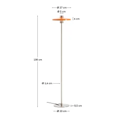 KAVE HOME Stehlampe NUVIRA