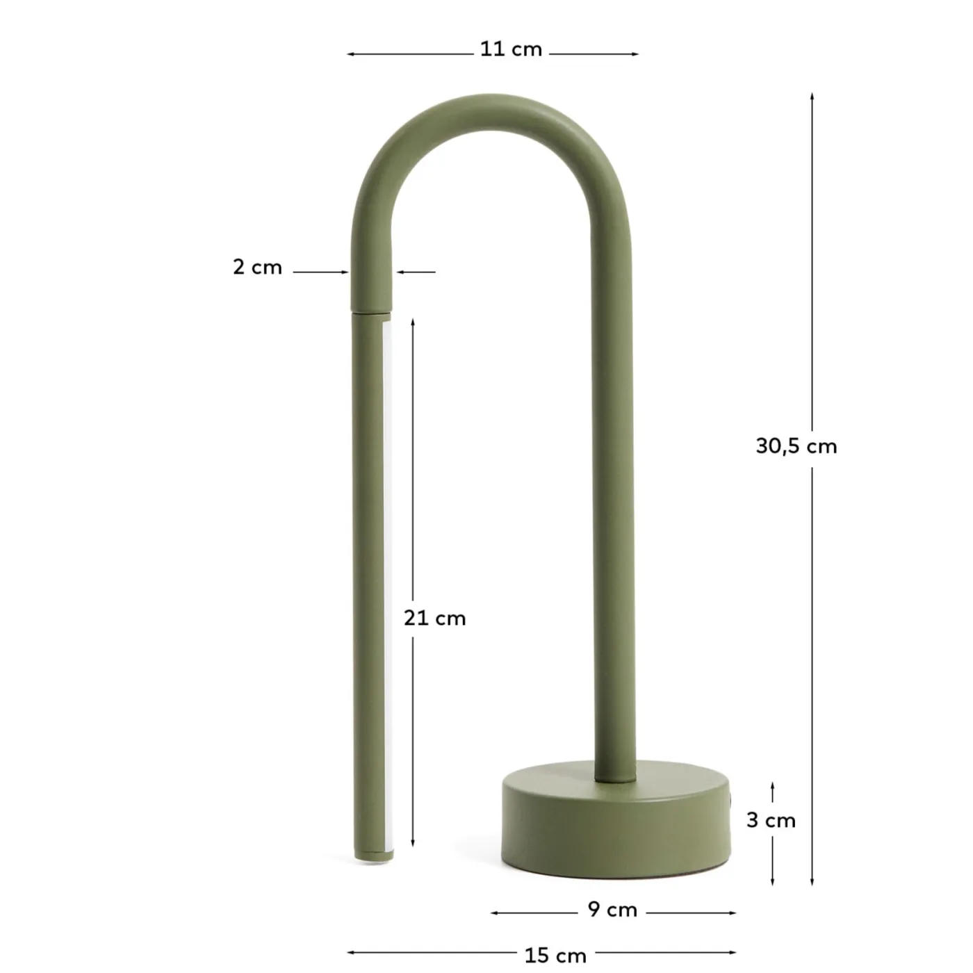 KAVE HOME Tischlampe BOW
