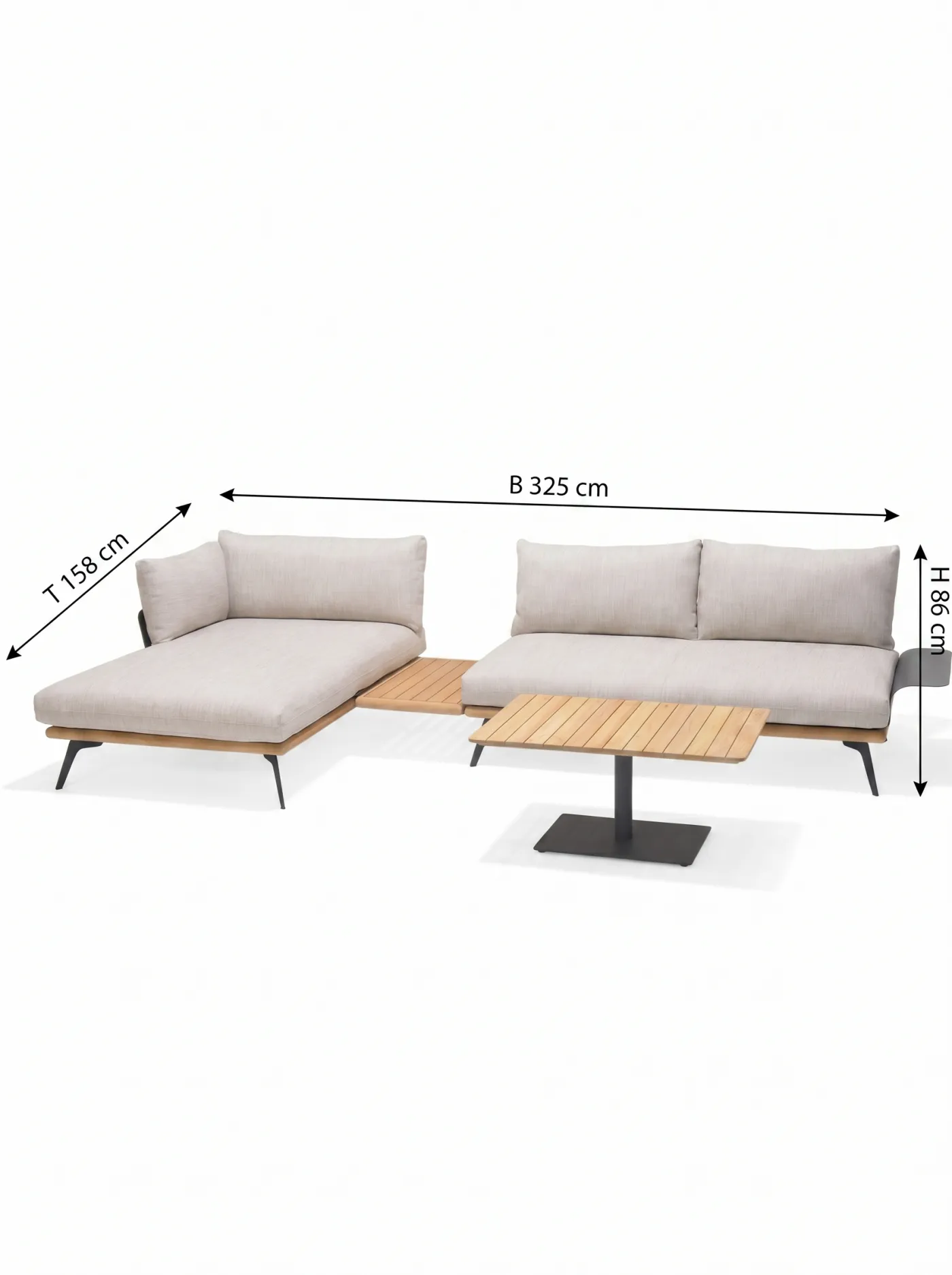 LIFESTYLE GARDEN Gartenlounge PEARL