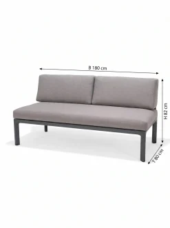 LIFESTYLE GARDEN Gartensofa DALGAS