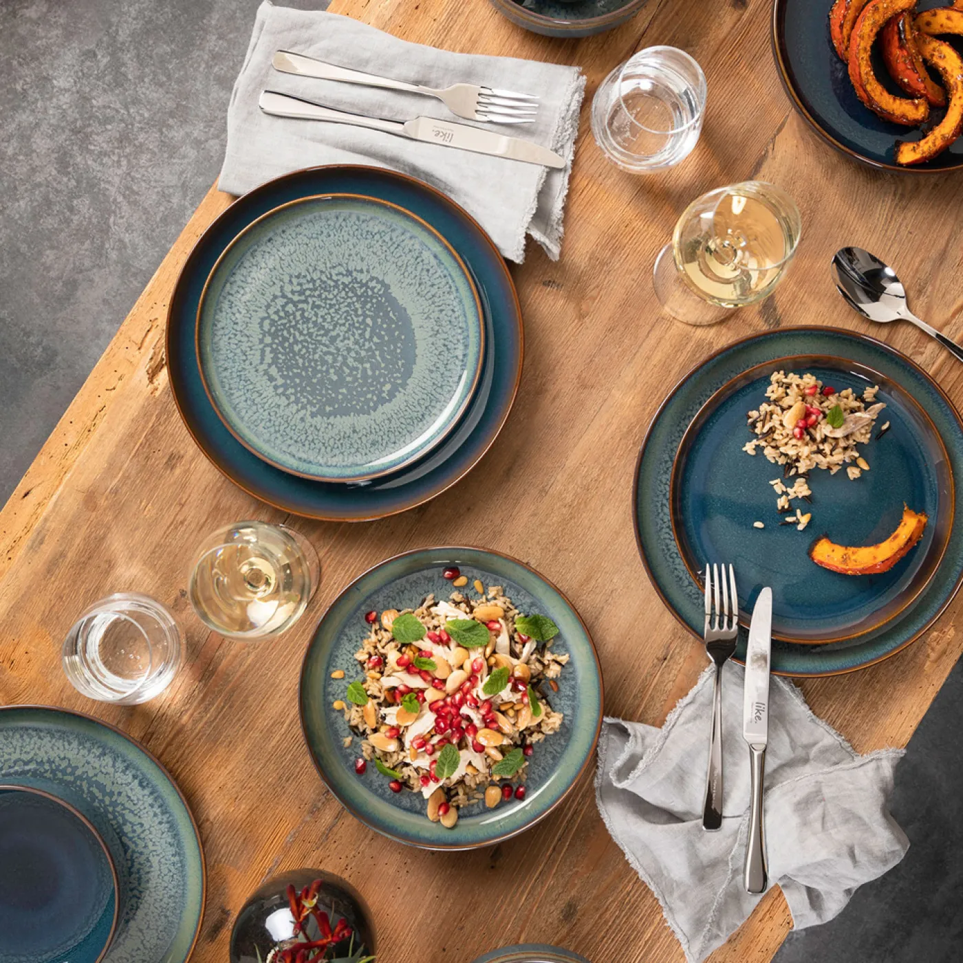 LIKE. BY VILLEROY&BOCH Frühstücksteller CRAFTED BREEZE
