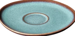LIKE. BY VILLEROY&BOCH Kaffeeuntertasse LAVE GLACÉ türkis ca.15,5x2x15cm