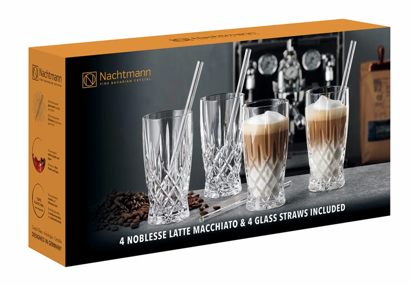NACHTMANN Latte Macchiato-Set NOBLESSE