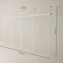 PAMO Kleiderstangensystem KIM 4