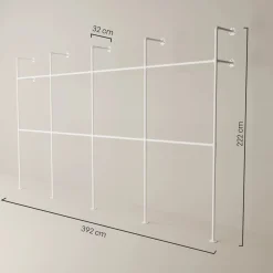 PAMO Kleiderstangensystem KIM DOUBLE 4