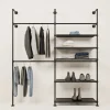 PAMO Kleiderstangensystem KIM DOUBLE 2 METAL