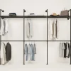 PAMO Kleiderstangensystem KIM DOUBLE 3 METAL